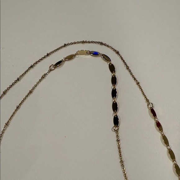 NWT Anthropologie Iridescent Pendant Necklace - Picture 5 of 10